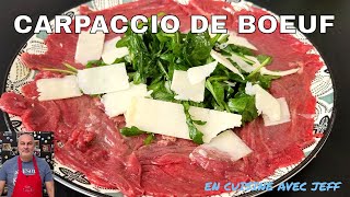 carpaccio de boeuf parmesan [upl. by Ithsav557]