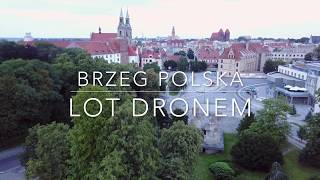 Średniowieczne Miasto Brzeg z Lotu Ptaka filmowane Dronem DJI Mavic Pro 4K jakość  Mr Dago [upl. by Nara344]