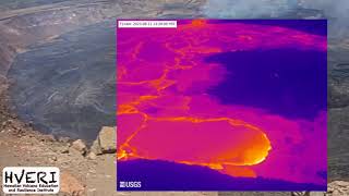 Timelapse  Thermal Overlay The Sept 2023 Kilauea Eruption [upl. by Vashtee]