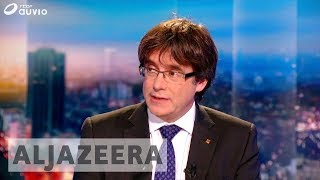 Carles Puigdemont back in Spain Former Catalan separatist returns to Barcelona [upl. by Orelu]