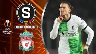 Sparta Praha vs Liverpool Extended Highlights  UEL Round of 16 1st Leg  CBS Sports Golazo [upl. by Nnednarb]