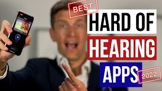 Best Apps for the Hard of Hearing 2022  BEST Deaf Apps AND theyre free [upl. by Bamby]