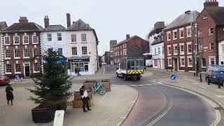 Driving out of Hereford Jan 2024 2 [upl. by Alaj130]