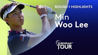 Min Woo Lee coleads after 64  Round 1 Highlights  English Championship [upl. by Hospers]