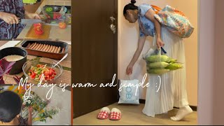 18 🇻🇳Asian Housewife Abroad 🏡Come Home with Groceries amp Cook Life in Bulgaria Cozy day THUYAKI [upl. by Marva]