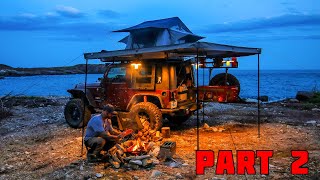 Roof Top Tent Camping Overland Jeep Adventure [upl. by Caneghem598]