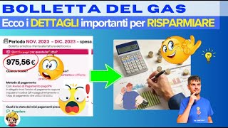 Svelati i segreti della bolletta del gas Come leggerla e risparmiare 2024 [upl. by Robin]