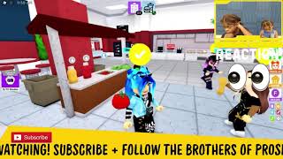 We FAILED Class in Roblox High School REACTION ITSFUNNEH [upl. by Haraf]