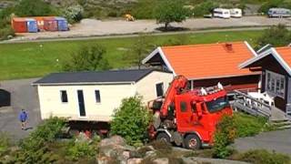 Volvo oversize truck goes uphill [upl. by Annekim906]