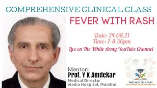 FEVER WITH RASH Clinical Case Presentation [upl. by Kahle]