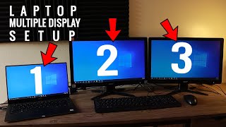 How to setup Multiple Display on a Laptop [upl. by Adnilg]