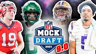 2024 NFL First Round Mock Draft For All 32 Picks 90 Post free agency [upl. by Nauht95]