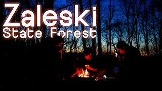 Zaleski State Forest  Ohio Backpacking Bushcraft Hiking and Camping [upl. by Airaet]