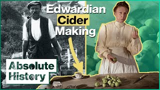 How The Edwardians Made Cider From Their Apple Trees  Edwardian Farm  Absolute History [upl. by Ynahpit]