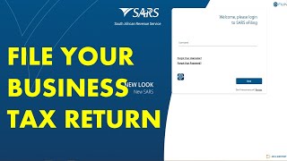 How to submit your 2023 business tax return with SARS Efiling online [upl. by Cattima]