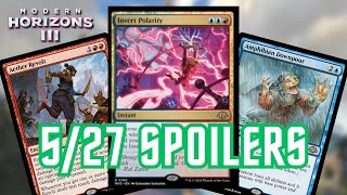 Modern Horizons 3 527 Spoilers  Coin Flip Counter Energy Burn Enchantment All Frogs [upl. by Hanako]