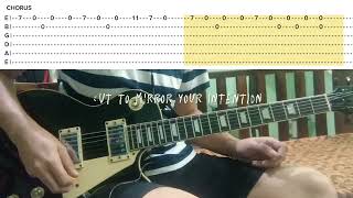 Vindicated Guitar tabs  Dashboard Confessional guitar lesson wtih TAB [upl. by Donahue431]