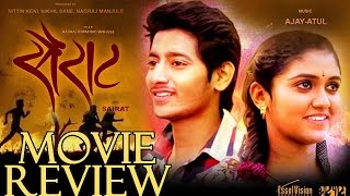 Sairat Marathi Movie Review  Rinku Rajguru  Akash Thosar [upl. by Lydell]