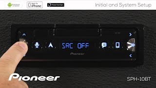 How To  SPH10BT  Initial and System and Parking Sensor Setup [upl. by Farrar]