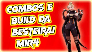 Build E Combos Basicos Da Besteira  MIR4 [upl. by Hamfurd]