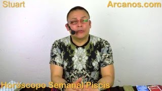 PISCIS ABRIL 2016  Horoscopo Piscis del 17 al 23 de abril 2016  ARCANOSCOM [upl. by Ynogoham301]