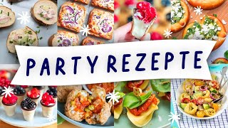 Fingerfood Partysnacks  Gefüllte Röllchen aus dem Backofen ruck zuck sind sie weg [upl. by Rondi]