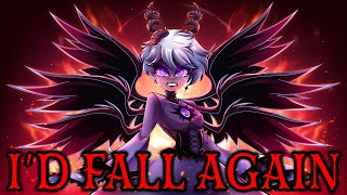 EMILY FALLEN ANGEL SONG  I’d Fall Again  Hazbin Hotel Animatic 【Original Song By MilkyyMelodies】 [upl. by Prevot]