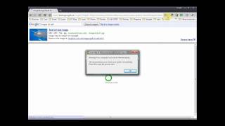Google Chrome Malware Attack  Google Image Search Hijack [upl. by Airbmat837]