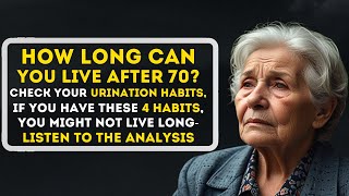 How Long Can You Live After 70 You Can Tell by Looking at Your Urination Habits [upl. by Picardi732]