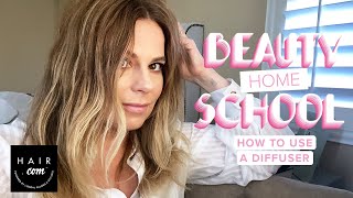 How To Use A Diffuser  Beauty Home School  Haircom By LOreal [upl. by Driskill]