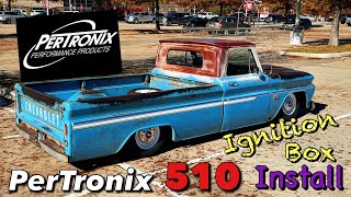 PerTronix 510 ignition box install on my 1966 Chevy C10 [upl. by Estrin]