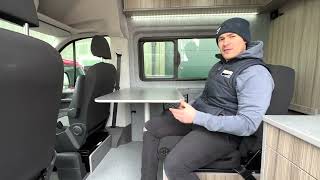 Crafter Van Build Tour  Professional VW Crafter Conversion  Vanlife [upl. by Ennaeirb]