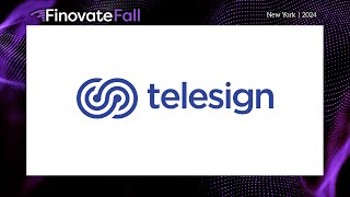 FinovateFall 2024  Telesign [upl. by Nahgrom]