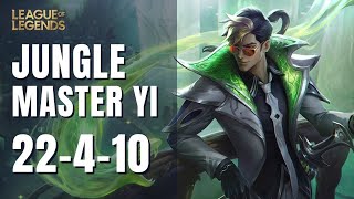 22410 Master Yi Jungle 1v9  Season 12  League of Legends Leagueoflegends LoL [upl. by Disraeli]