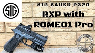 Sig P320 Xcompact RXP with Romeo1 pro [upl. by Greenleaf]