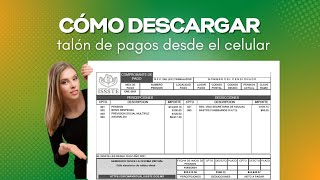 Paso a paso descarga tu talón de pagos  Pensiones ISSSTE [upl. by Dhaf]