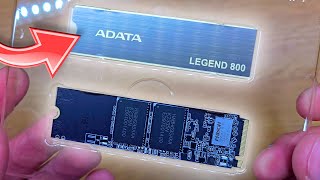 UNBOXING ADATA SSD LEGEND 800 PCle Gen4 x4 M2 2280 1TB en Español [upl. by Ztnaj93]