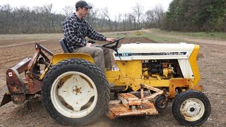 I Bought a Rare 1970s Tractor With Attachments Spring Planting [upl. by Dennis]