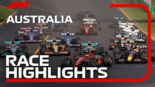 Race Highlights  2022 Australian Grand Prix [upl. by Rosetta]