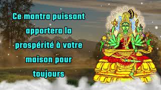 Ce mantra puissant apportera la prospérité à votre maison pour toujours [upl. by Rech]