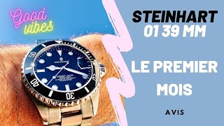 RETOUR  Steinhart Ocean One 39mm  1 mois [upl. by Joelle]