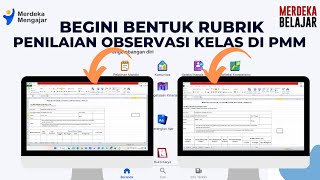 RUBRIK PENILAIAN OBSERVASI KELAS EKINERJA PMM [upl. by Yllom687]