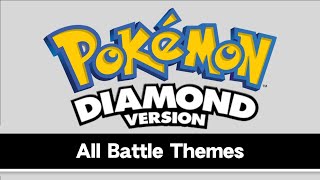 Pokémon Diamond amp Pearl  All Battle Themes [upl. by Longmire]