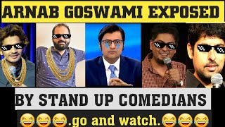 Kunal kamra roast to arnab Arnab Goswami Exposed Arnab insult  Godi Media Insult Thug Politics [upl. by Zimmermann]