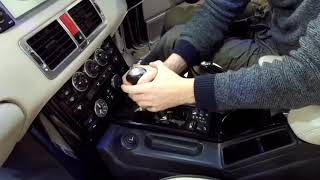 How to upgrade  change Range Rover L322 Gear Knob [upl. by Leimad]