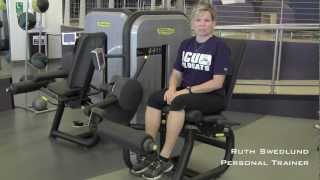 Technogym  Leg Extension [upl. by Akemor]