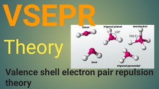 VSEPR theory class 11 organic chemistry [upl. by Eiggep]