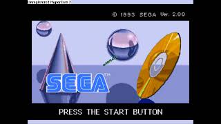 Sega CD Mega CD Model 2 European Console Boot Startup Screen [upl. by Clite875]