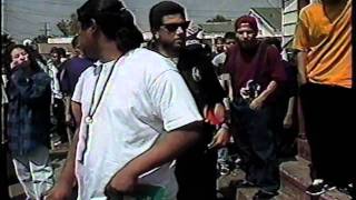 OLD SKOOL DITCH PARTIES LA SCENE 1993 NEWS COVERAGE [upl. by Danya]