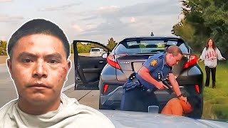 Dashcam State Trooper Shoots Drunk Guatemalan In The Head At Traffic Stop July 27 2024 [upl. by Llereg879]